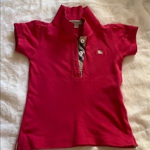 Burberry polo shirt